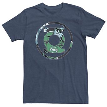 Men's DC Comics Justice League Green Lantern Face Logo Tee