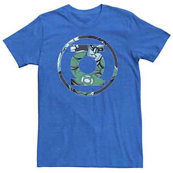 Men's DC Comics Justice League Green Lantern Face Logo Tee