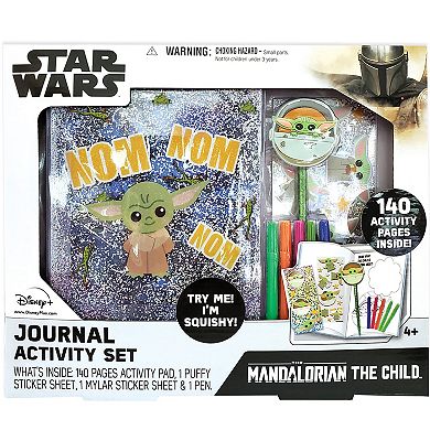 Star Wars The Mandalorian- Baby Yoda The Child Journal Activity Set