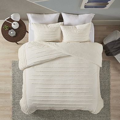 Urban Habitat Camden 3-piece Cotton Chenille Comforter Set