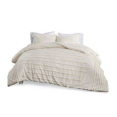 Urban Habitat Camden 3-piece Cotton Chenille Comforter Set