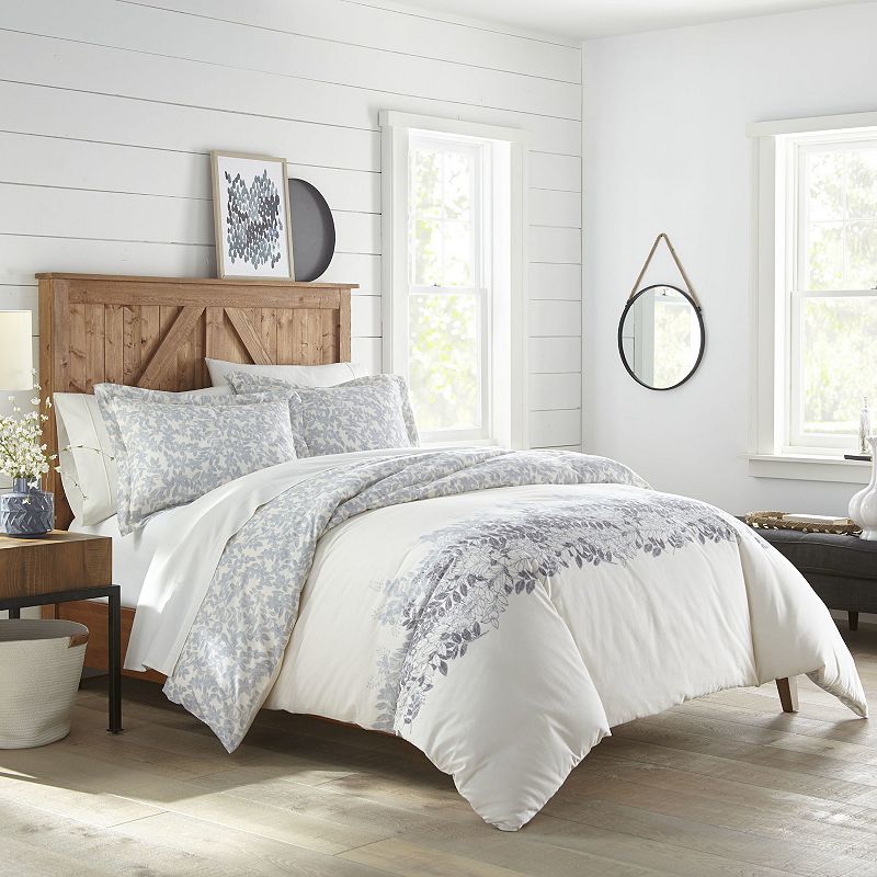 61005628 Stone Cottage Briar Duvet Cover Set, Blue, King sku 61005628