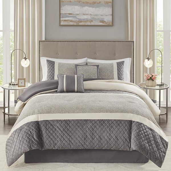 Madison Park Klein 6 Piece Comforter, Kohls Cal King Bed Sheets