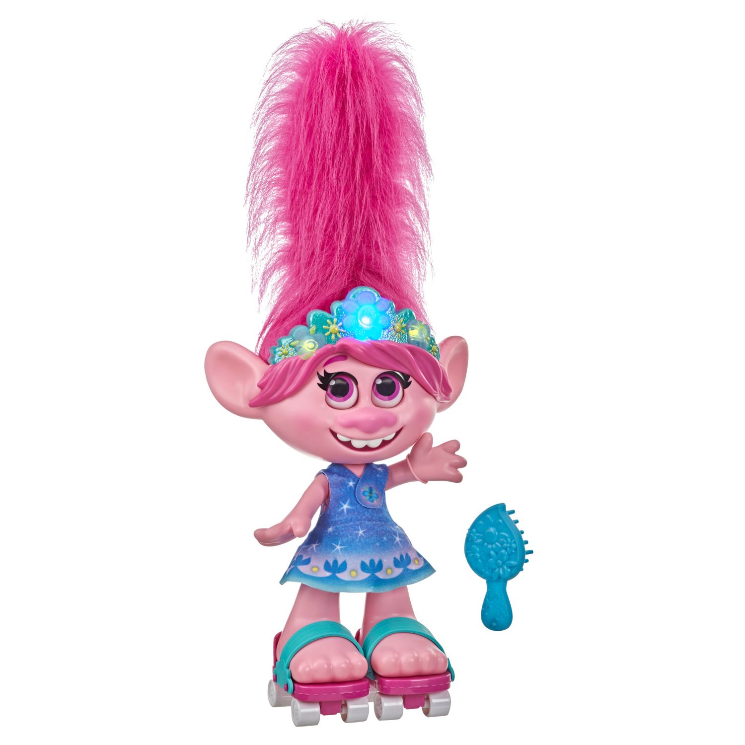 trolls world tour dancing poppy feature plush