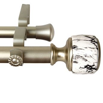 Rod Desyne 1" Josephine Double Curtain Rod