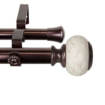 Rod Desyne 1" Vernon Double Curtain Rod