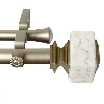 Rod Desyne 1" Estelle Double Curtain Rod
