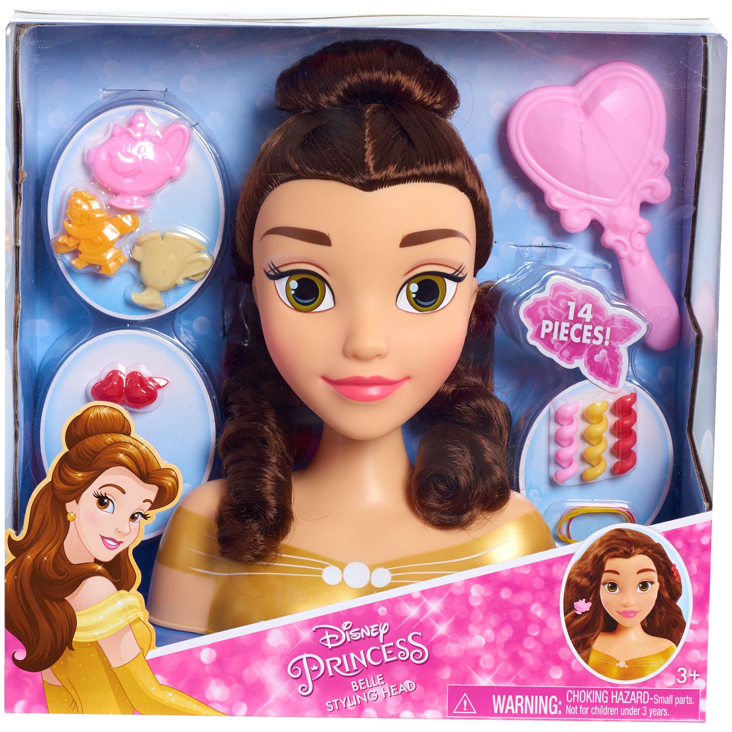 disney princess styling head belle