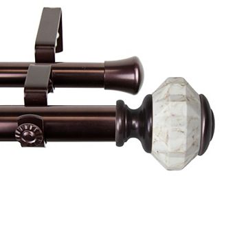 Rod Desyne 1" Linden Double Curtain Rod