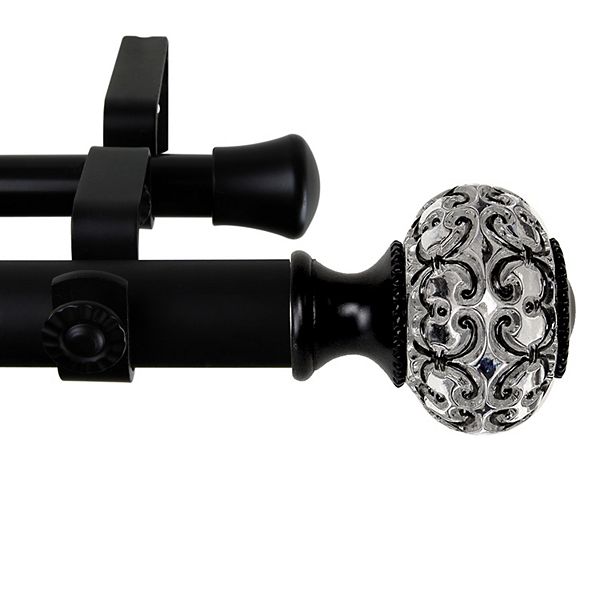 Rod Desyne 1" Elsie Double Curtain Rod