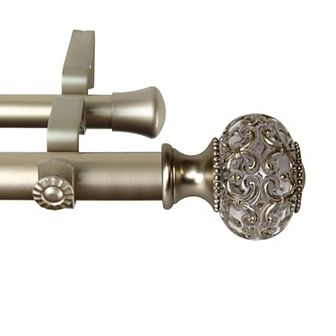 Rod Desyne 1" Elsie Double Curtain Rod