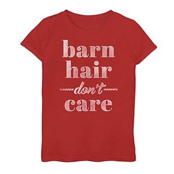 Girls 7-16 Barn Girl Cowgirl Text Graphic Tee