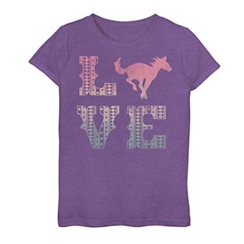 Girls 7-16 Western Stack Retro Cowgirl Graphic Tee