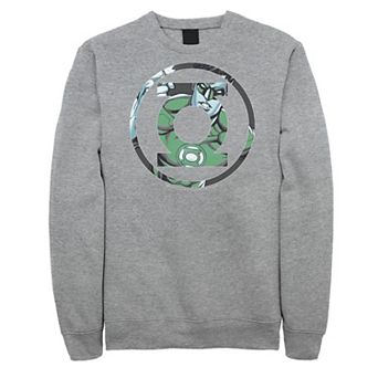 Men's DC Comics Green Lantern Face Logo Sweatshirt