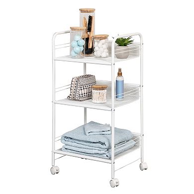 Honey-Can-Do 3-Shelf Rolling Wire Cart