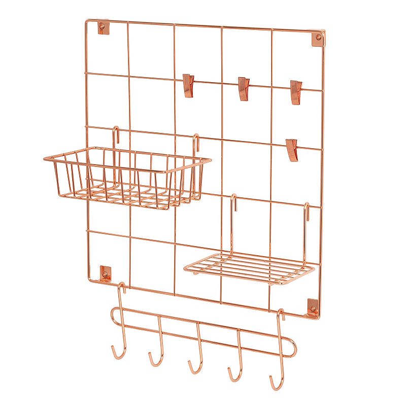 17867824 Honey-Can-Do 8-Piece Copper Wire Wall Grid with St sku 17867824