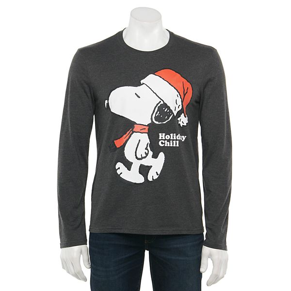 Men S Family Fun Peanuts Snoopy Christmas Graphic Tee