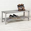 Grey Shoe Racks