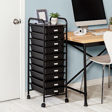 Honey-Can-Do 10-Drawer Rolling Storage Cart