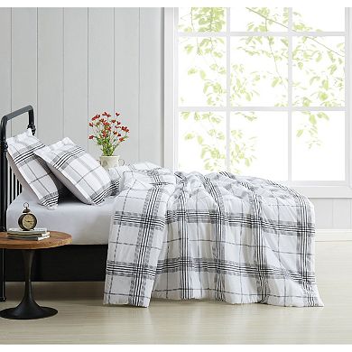 Cottage Classics Plaid Comforter Set with Shams