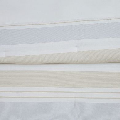 Cottage Classics Spa Stripe Comforter Set with Shams