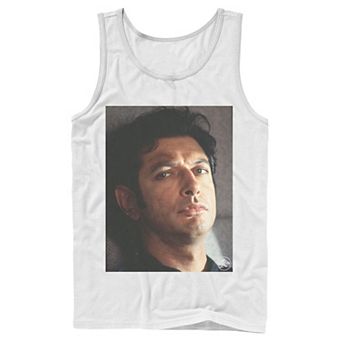 Men's Jurassic Park Jeff Goldblum Stare Tank Top