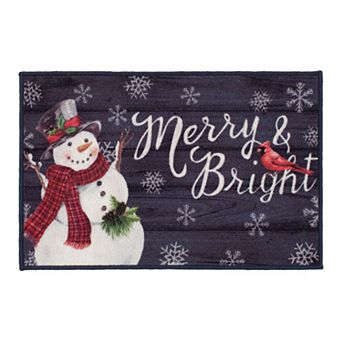 Loomaknoti Merry & Bright Printed Accent Rug - 20'' x 30''