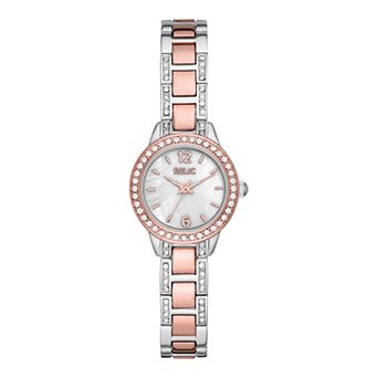 Relic by Fossil Women's Tenley Crystal Accent Two Tone Watch - ZR34588