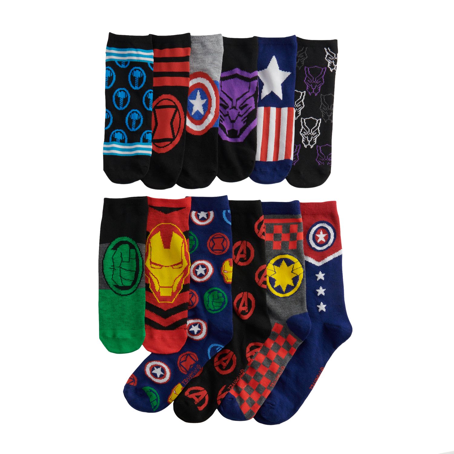 marvel baby socks