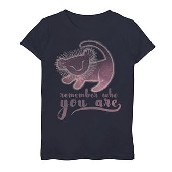 Disney's Lion King Girls 7-16 Simba Remember Painting Graphic Tee