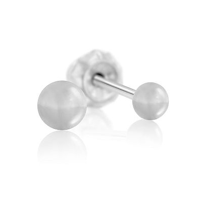Inverness Home Ear Piercing Kit with Stainless Steel 3 mm Ball Stud Earrings