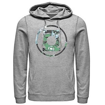 Men's DC Comics Green Lantern Face Logo Hoodie