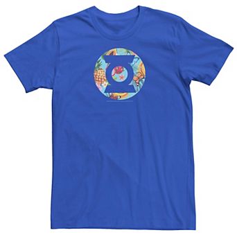 Men's DC Comics Justice League Green Lantern Dragon Fruit Logo Tee