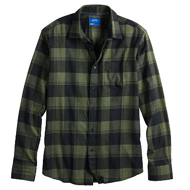 Men's Apt. 9® Seriously Soft Regular-Fit Stretch Flannel Button-Down Shirt