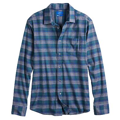 Men's Apt. 9® Seriously Soft Regular-Fit Stretch Flannel Button-Down Shirt