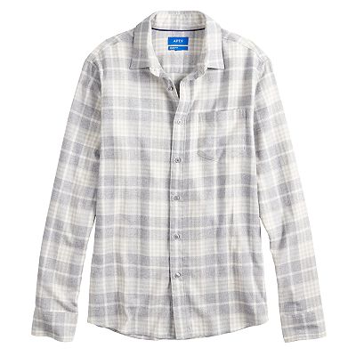 Men's Apt. 9® Seriously Soft Regular-Fit Stretch Flannel Button
