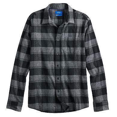 Men's Apt. 9® Seriously Soft Regular-Fit Stretch Flannel Button-Down Shirt