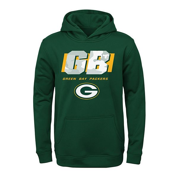 Kids 7-20 Green Bay Packers Team Pride Fleece Hoodie