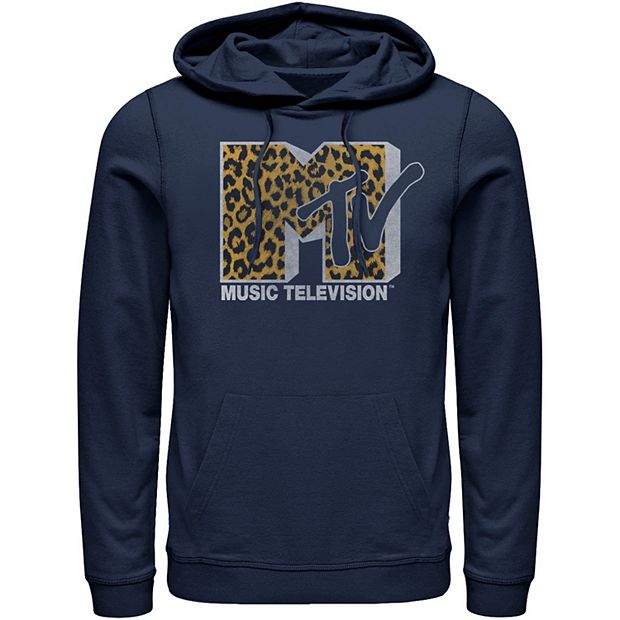 満点の Men's MTV Hoodie Print Cheetah Logo 服＆ファッション小物