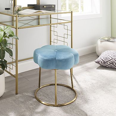 Linon Seraphina Accent Vanity Stool