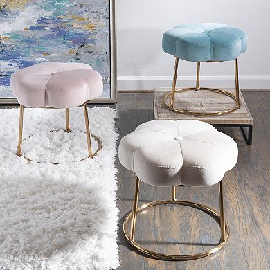 Linon Seraphina Accent Vanity Stool
