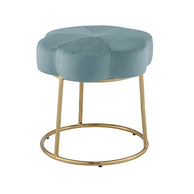 Linon Seraphina Accent Vanity Stool