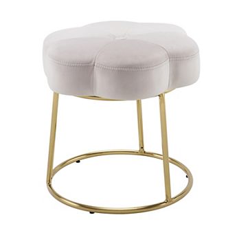 Linon Seraphina Accent Vanity Stool