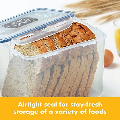 LocknLock Easy Essentials Pantry Rectangular 16.5-Cup Food Storage Container