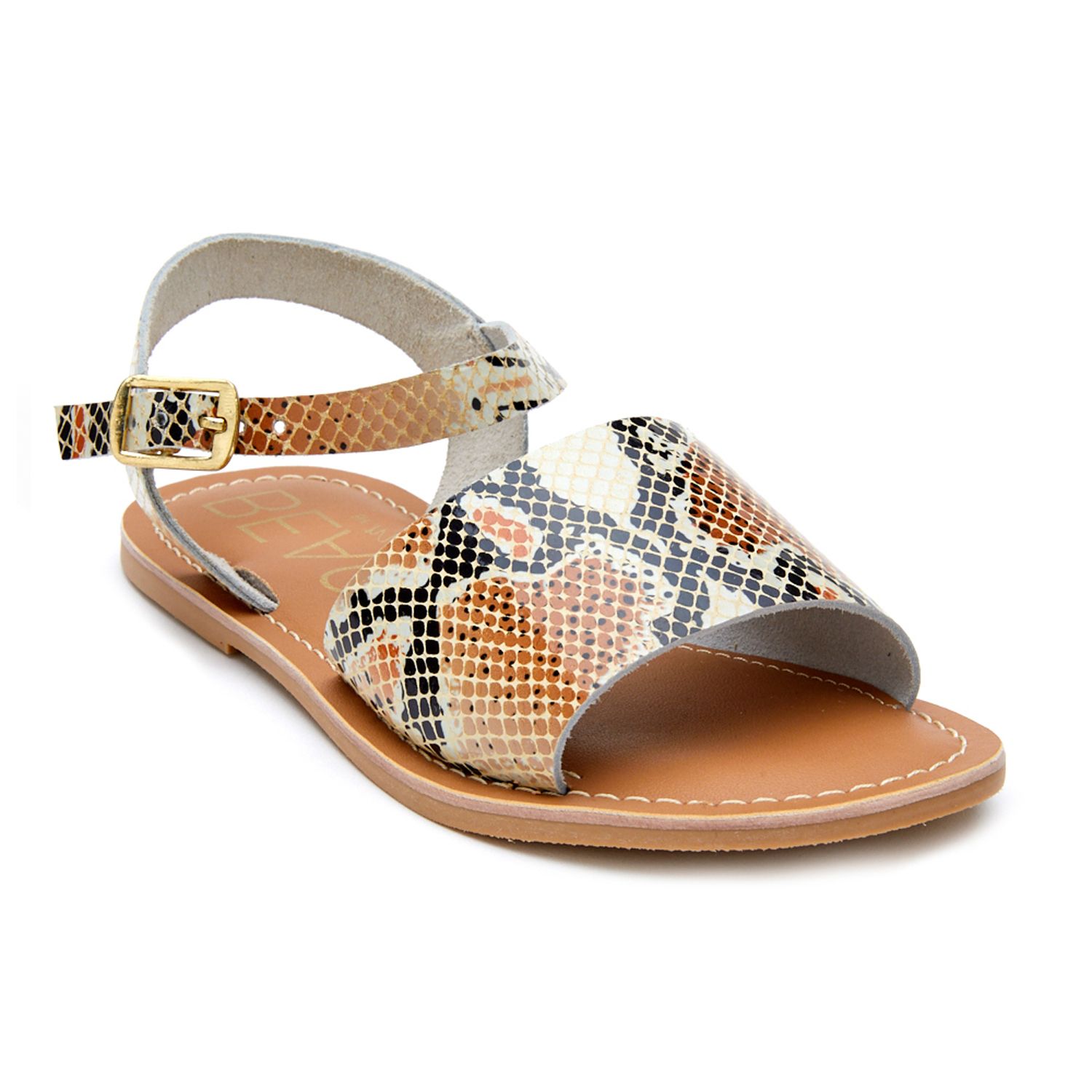 kohls girls white sandals