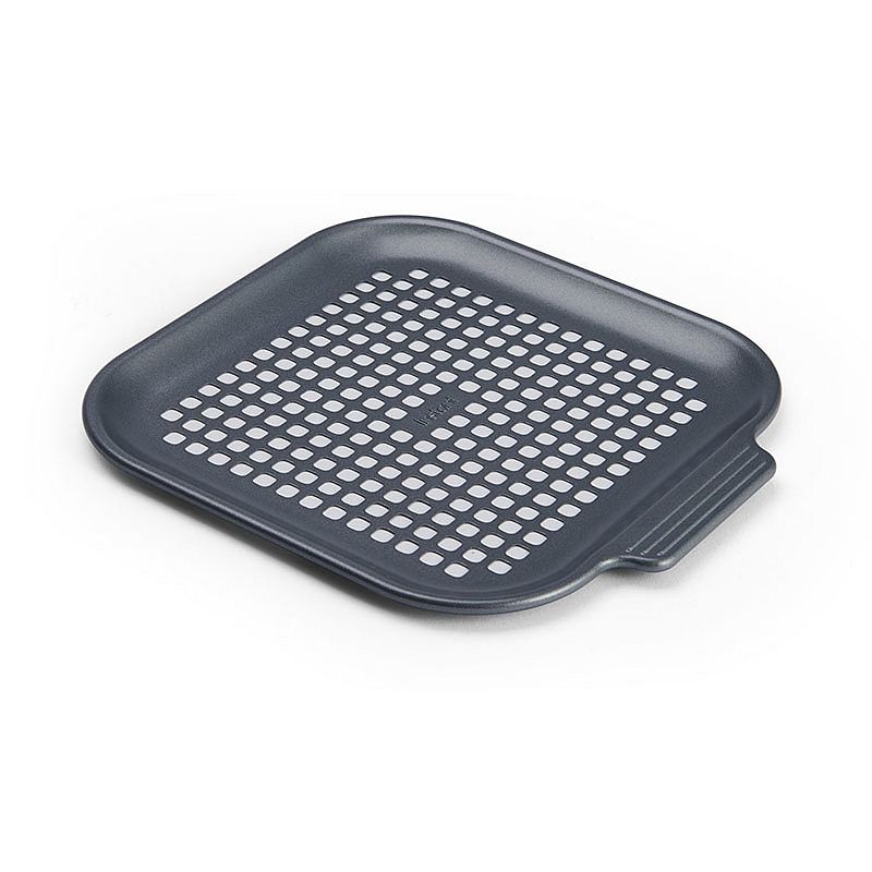 Instant Pot Air Fryer Nonstick Perforated Pizza Pan, Med Grey