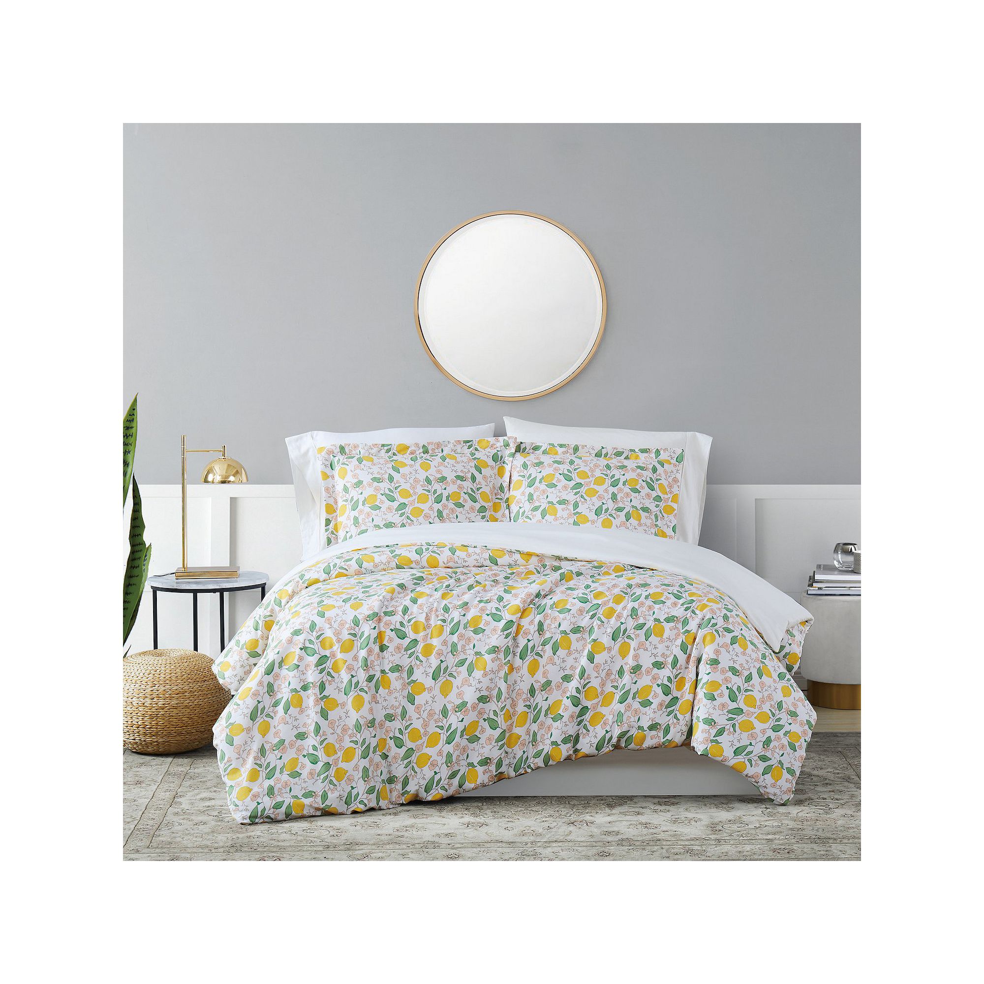 Brooklyn Loom Verbena Duvet Cover Set with Shams, Multi