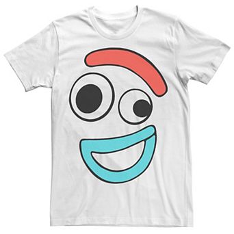 Disney / Pixar's Toy Story 4 Forky Men's Large Happy Face Tee