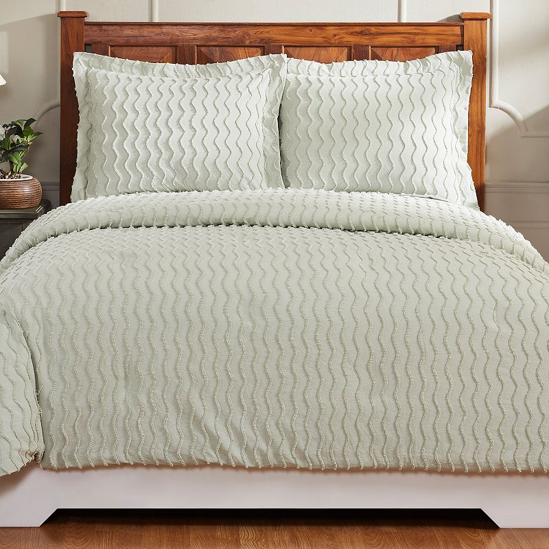 Better Trends Isabella Comforter Set, Green, Twin
