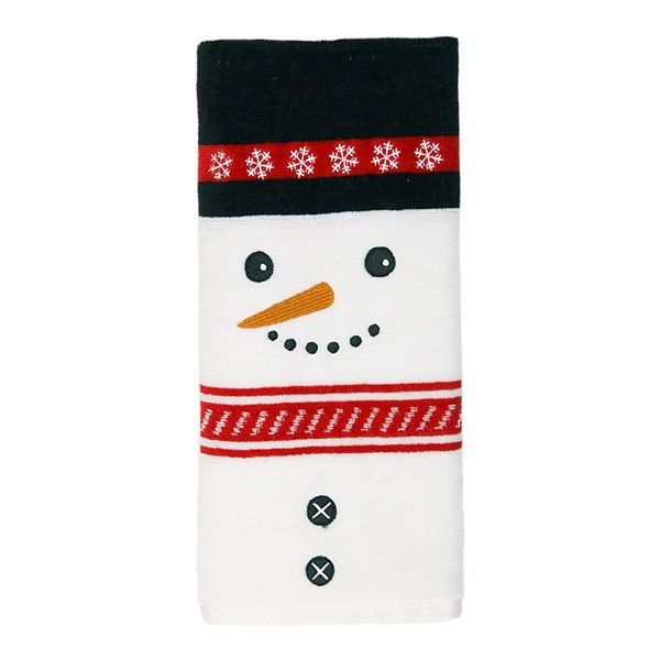 St. Nicholas Square® Snowman Face Hand Towel